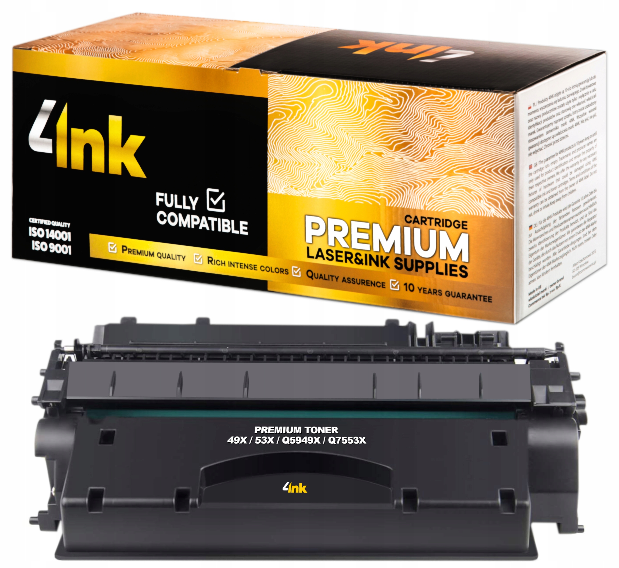 Toner 4INK do HP Q5949X čierny (čierny)